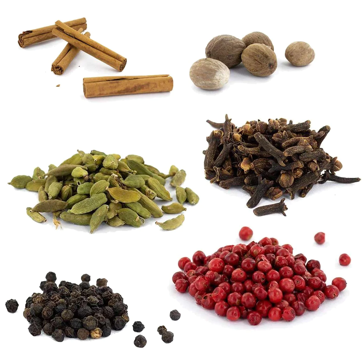 Kit 6 épices à moudre bio Aromandise