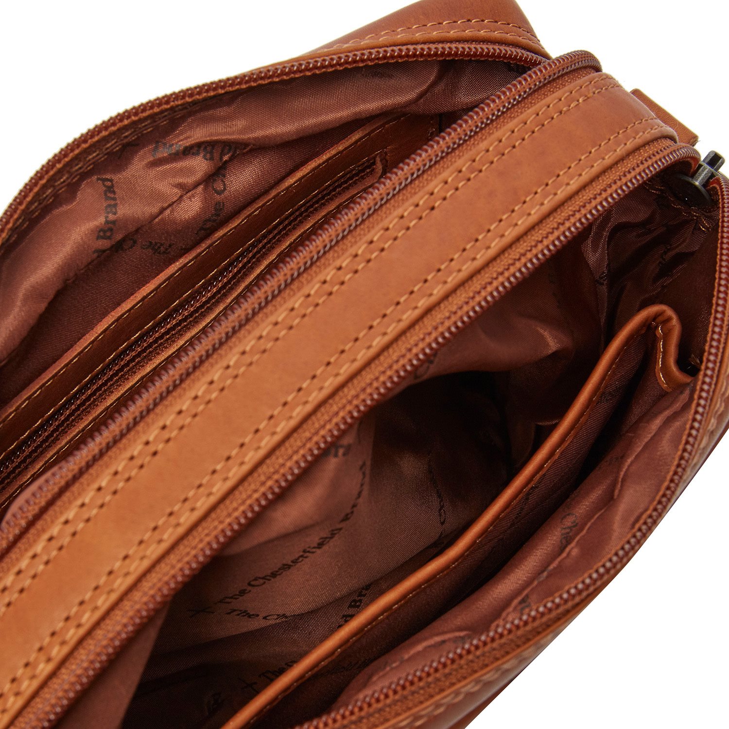 The Chesterfield Brand Samui Schoudertas cognac