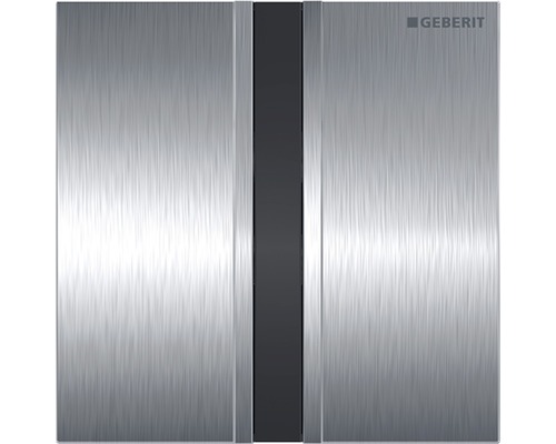 GEBERIT Urinoirbediening Type 50 Contactloos Infrarood Batterijgevoed Geborsteld Chroom 116.036.GH.1