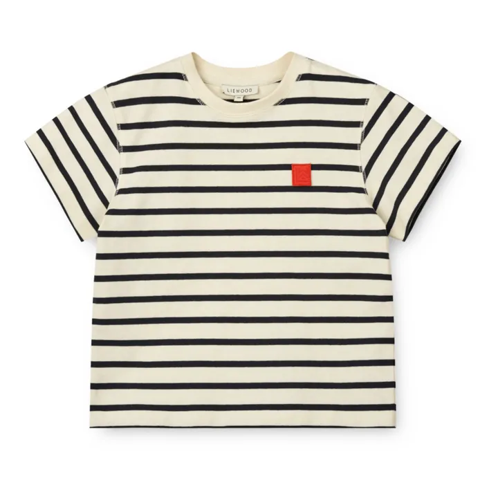 Liewood T-shirt Sixten Rayé | Bleu marine