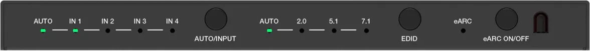 DVDO 4K HDMI 4-1 Switcher HDR ARC Commutateurs, switch et sélecteurs