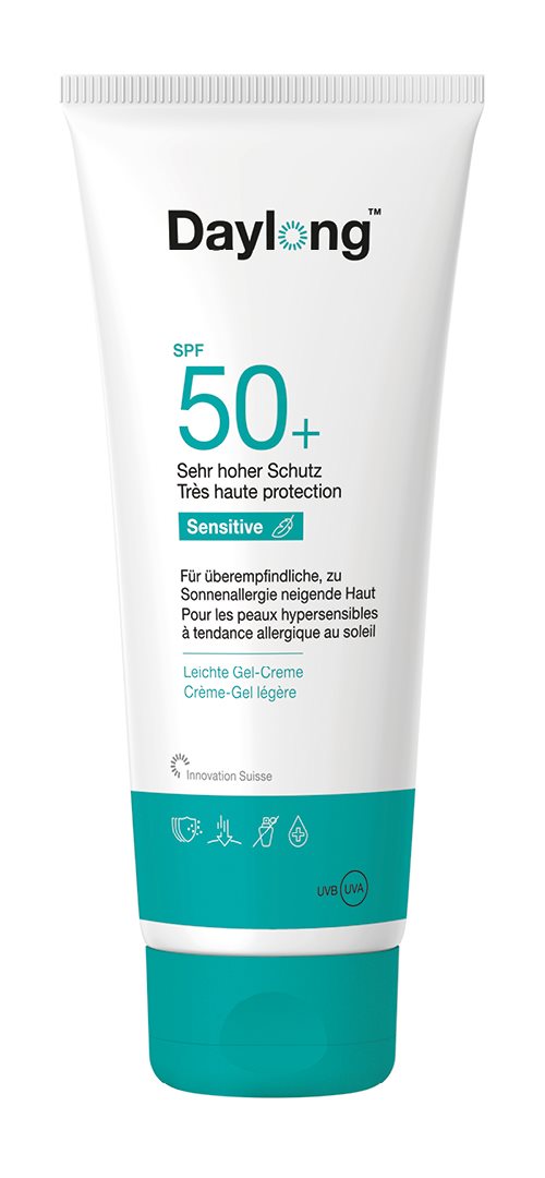 DAYLONG Sensitive Gel-Creme<br>200 ml, Tube, Gel Creme, SPF50+