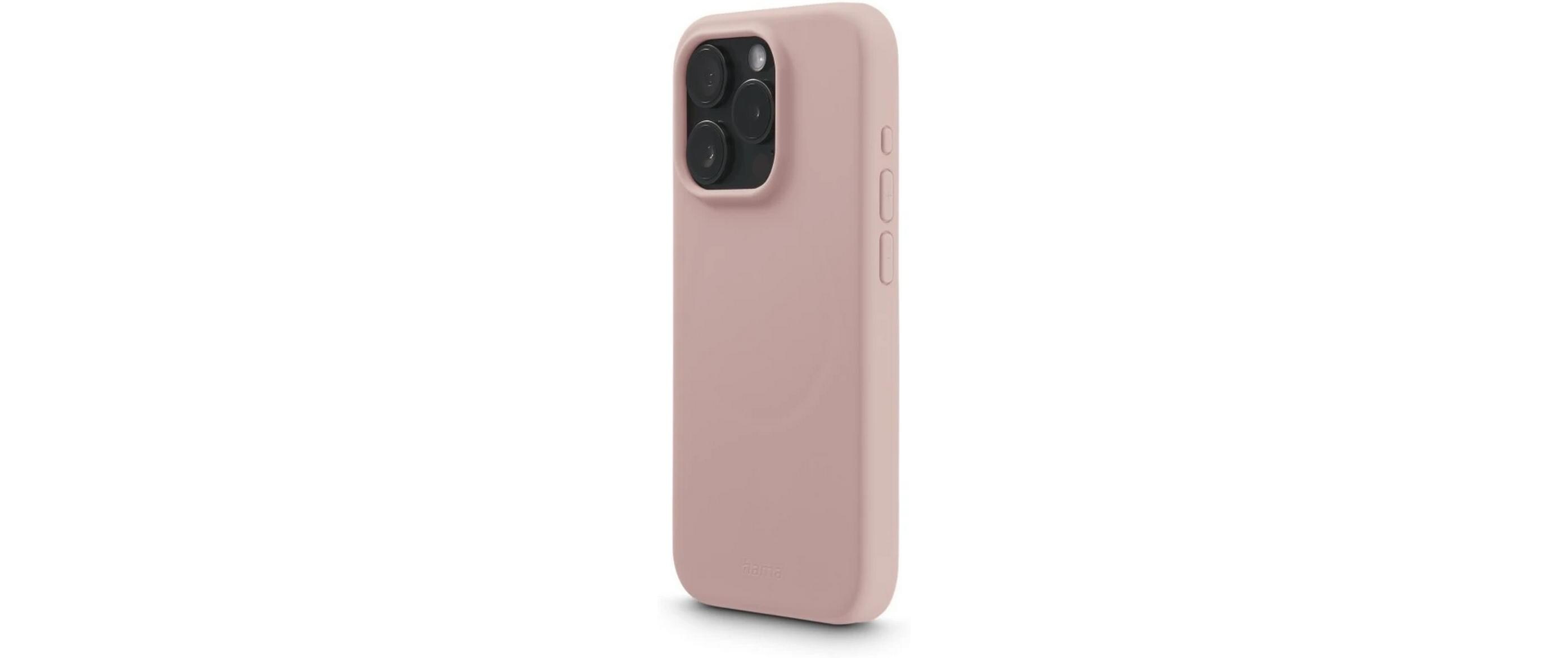 Back Cover MagCase Fantastic Feel Nude für iPhone 16 ProHama Fantastic Feel Handy-Schutzhülle 16 cm (6.3