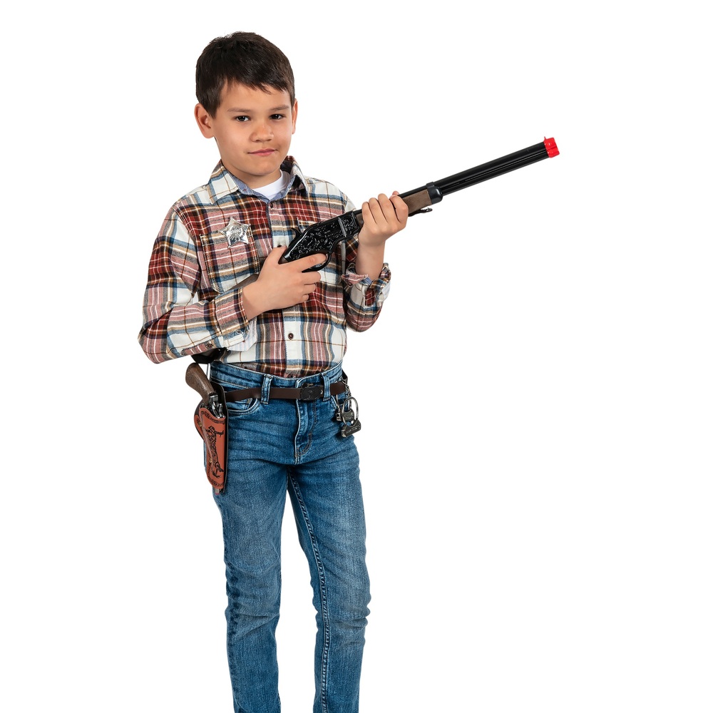 Wildwest-Cowboy-Gewehr- und Pistolen-Spielset