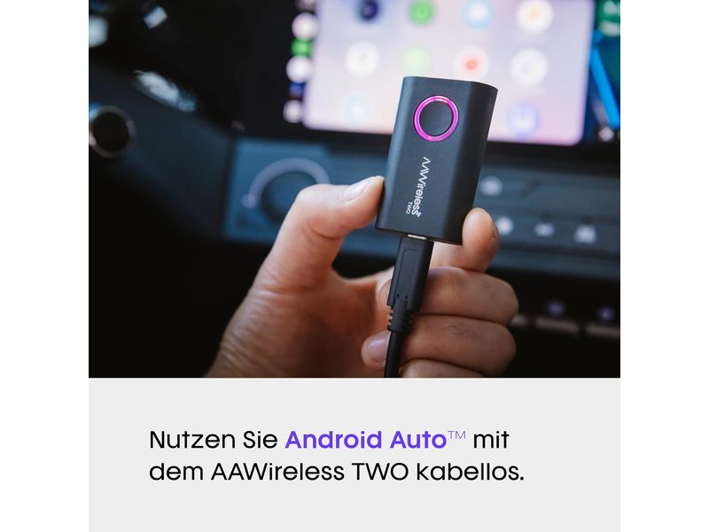 AA Wireless AAWireless TWO Drahtloser Android Auto-Adapter