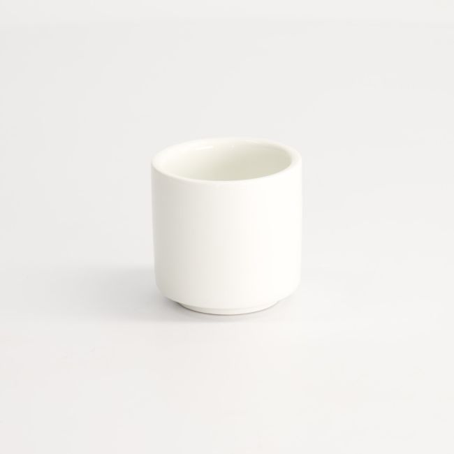 Witte Sake Cup 4.5x4.5cm