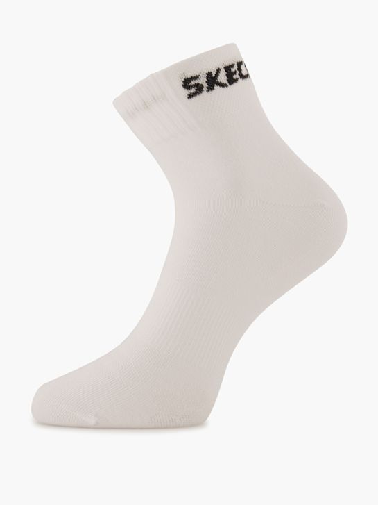 Skechers 2 Pack Socken Weiss