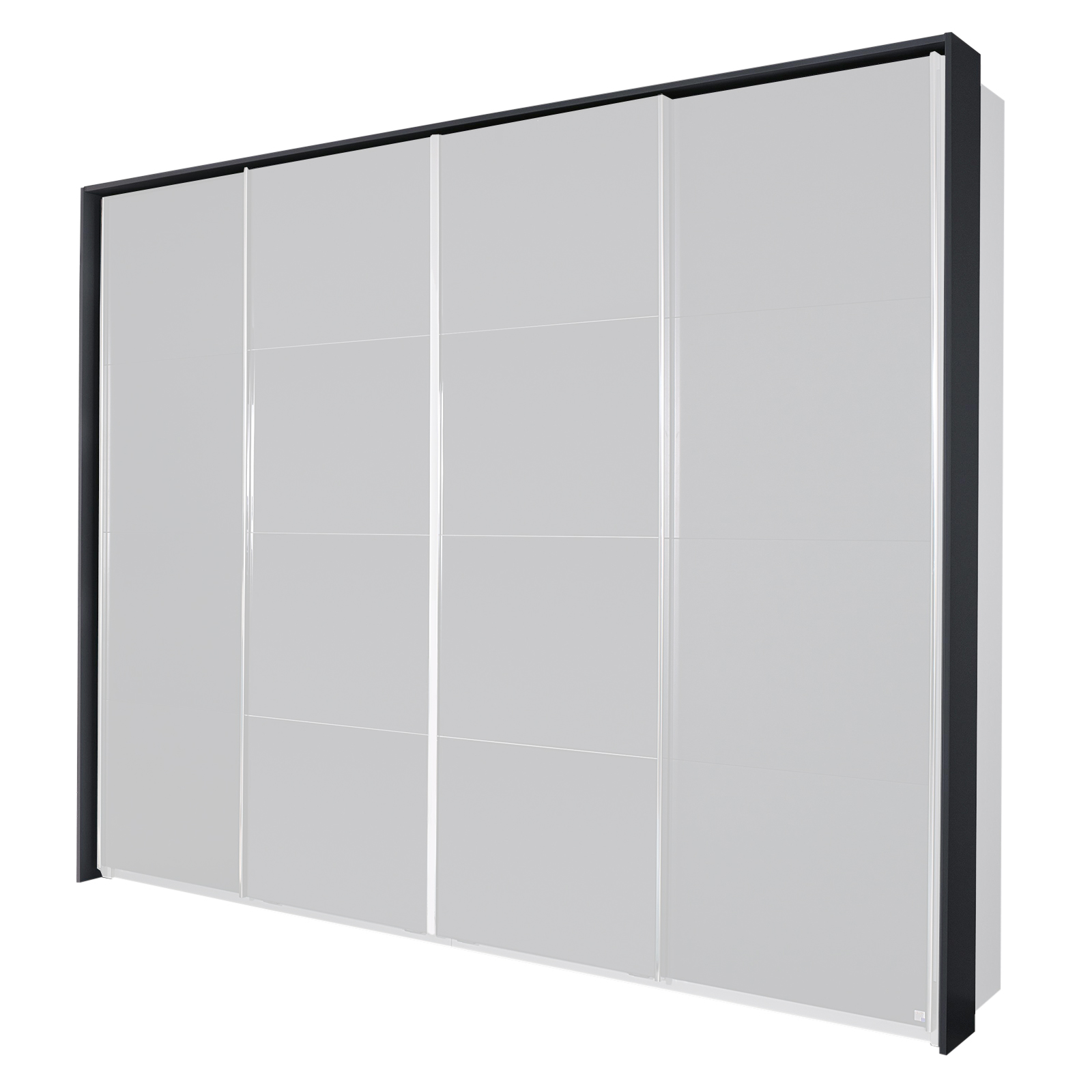 Passepartout - grau metallic - basalt