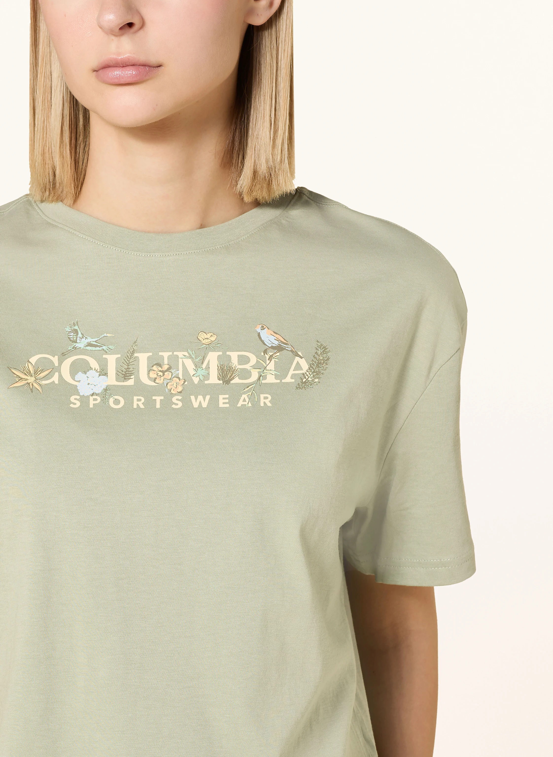 Columbia Cropped-Shirt