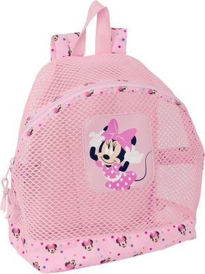 Disney Minni Mus Anti-Sand Ryggsekk 13L, Rosa
