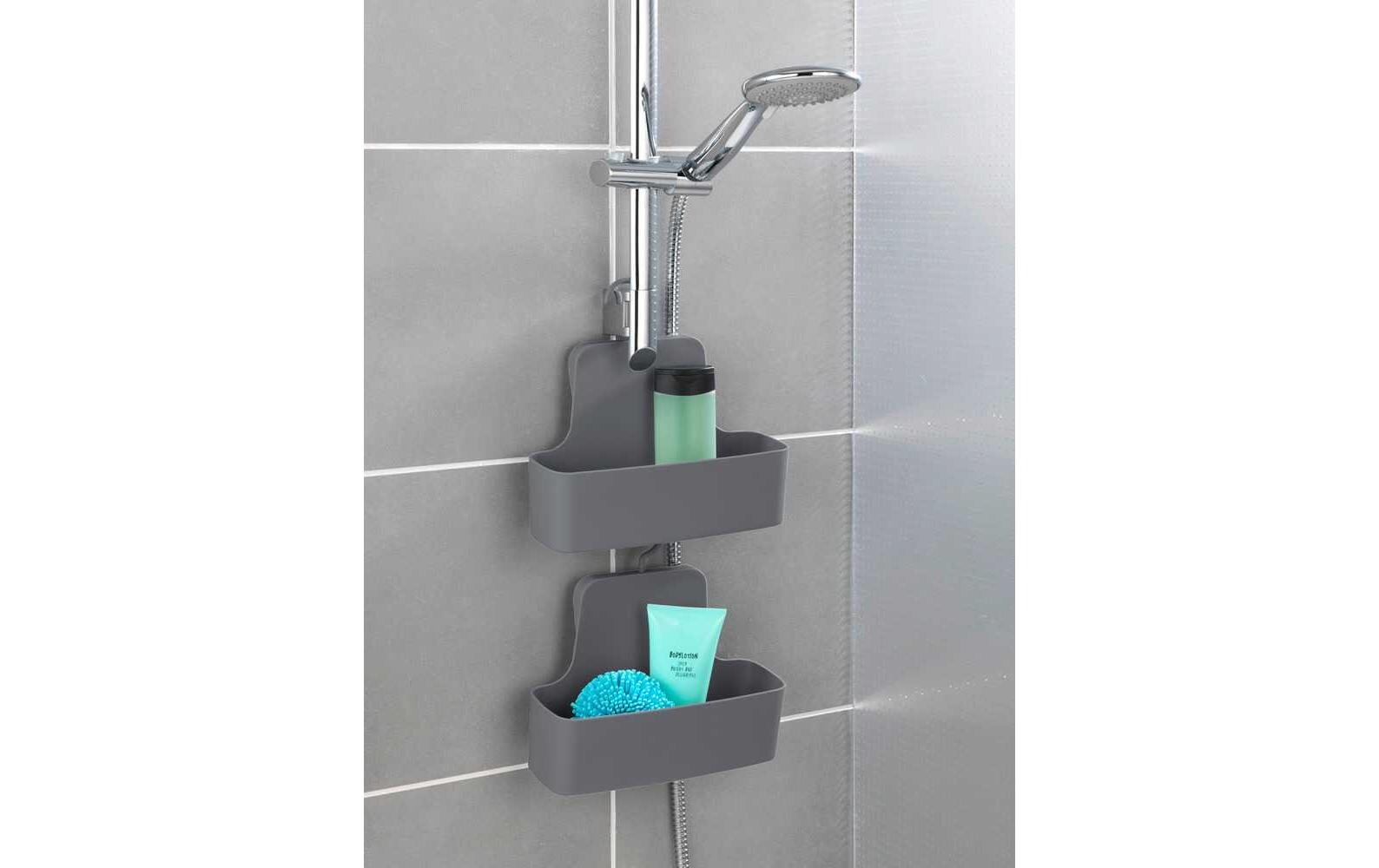Duschmittelhalter Barcelona Anthrazit/GrauDuschablage