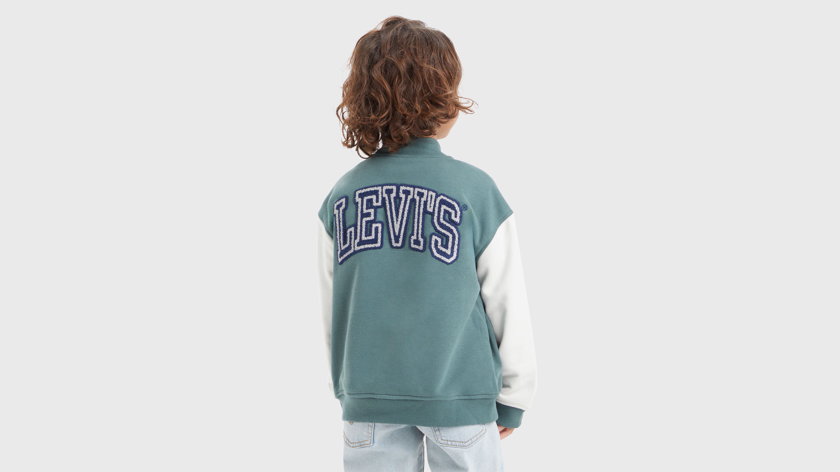 Enfant veste blouson d’aviateur Prep Sport - Dark Forest - Vert
