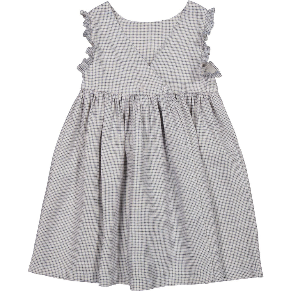 Køb MarMar Linen Mini Check Darame Kjole