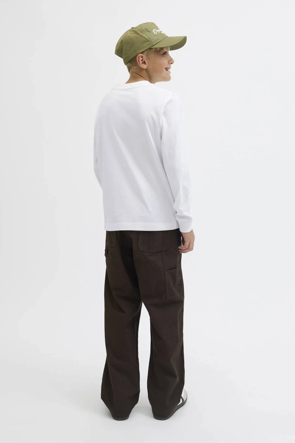 JACK & JONES JUNIOR longsleeve wit