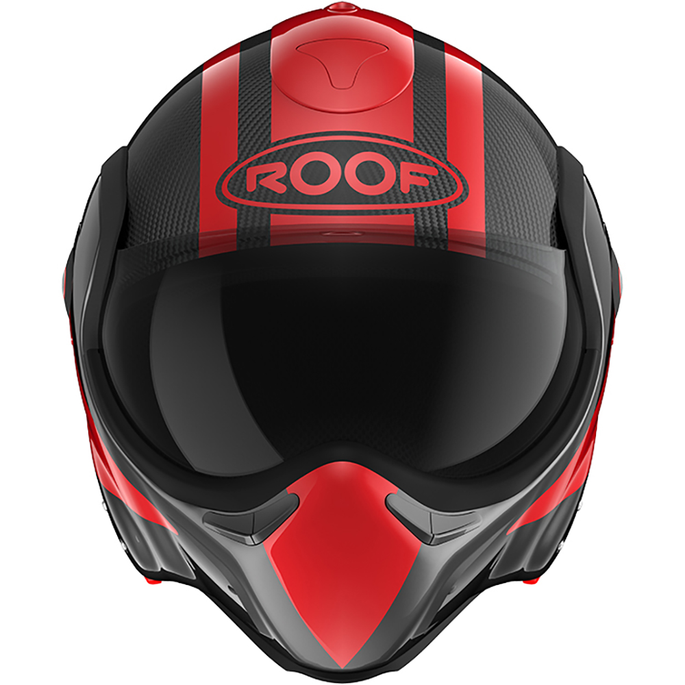 Roof - Casque Boxxer Carbon Dart Noir / Rouge