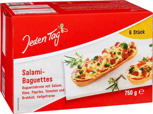 Jeden Tag Baguette Salami