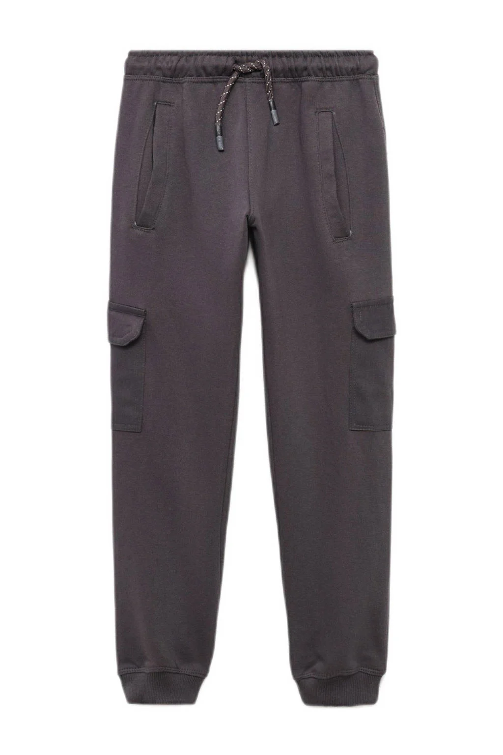Mango Kids cargo broek antraciet