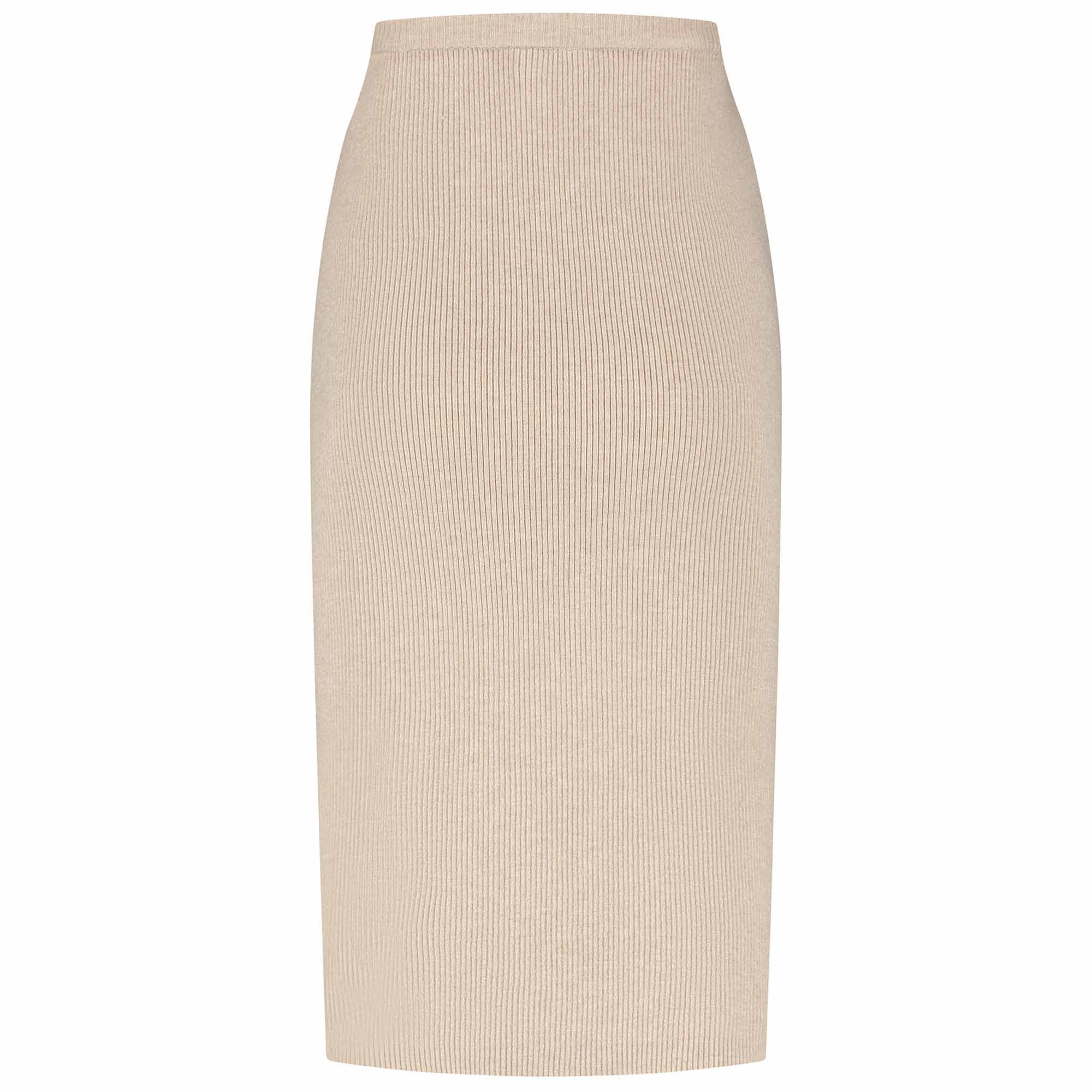 Prénatal zwangerschapsrok knielengte  beige