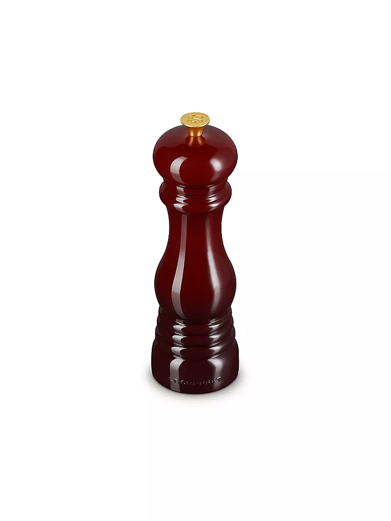 LE CREUSET Salzmühle 21cm Garnet dunkelrot