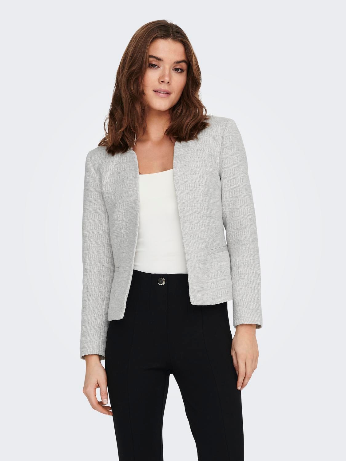 ONLY Kurzblazer »ONLADDY-LINEA L/S SHORT BLAZER CC TLR« Materialmix, regular fit