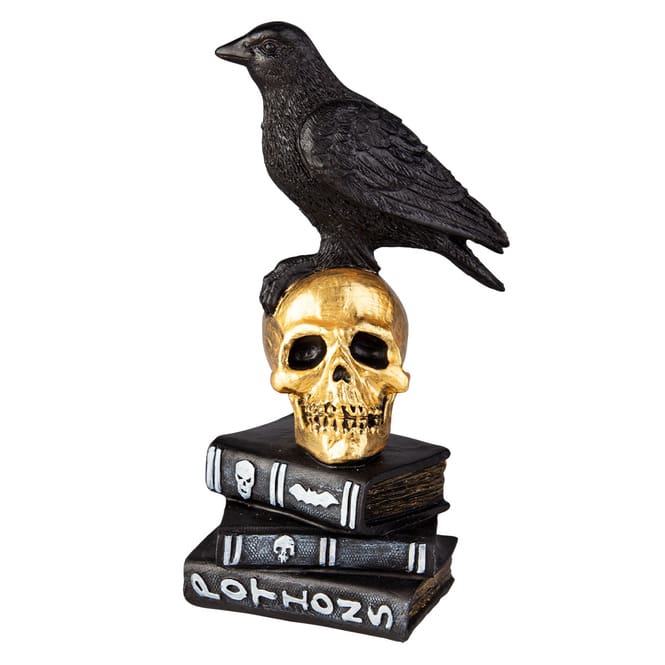Totenkopf - aus Polyresin - ca. 8,5 x 7 x 20,5 cm
