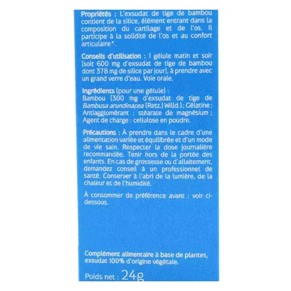 Naturactive Bambou 60 gélules