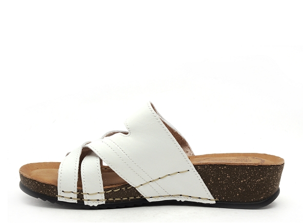 Flyflot mules et sabots plats femme flaxo blanc