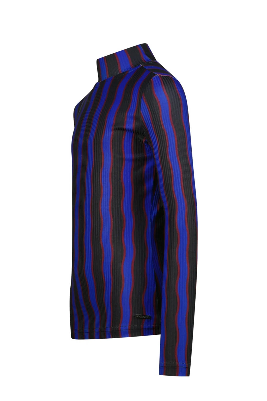 Raizzed longsleeve zwart rib gebreid