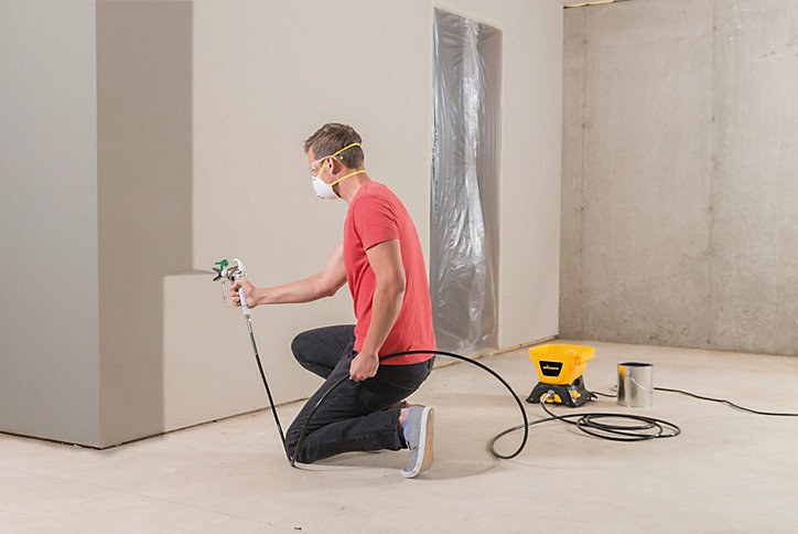 Pistolet à peinture airless Wagner Control Séries CS150M sans fil