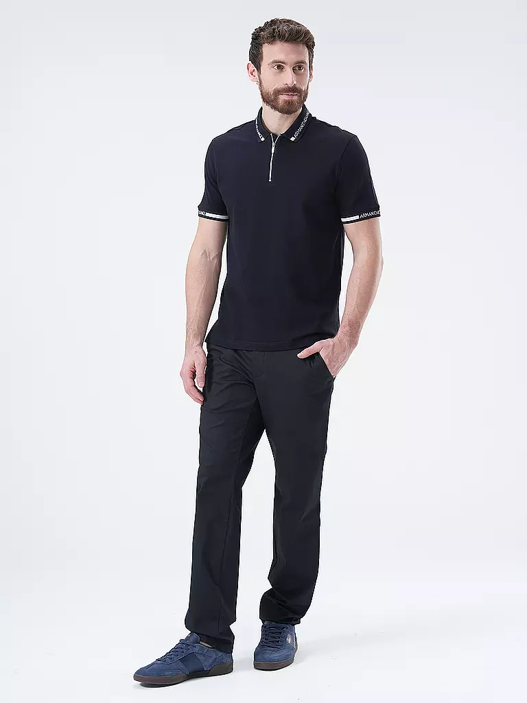 ARMANI EXCHANGE Poloshirt blau