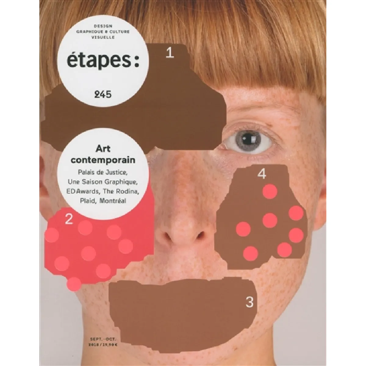 Etapes : design graphique & culture visuelle, n° 245. Art contemporain · Occasion