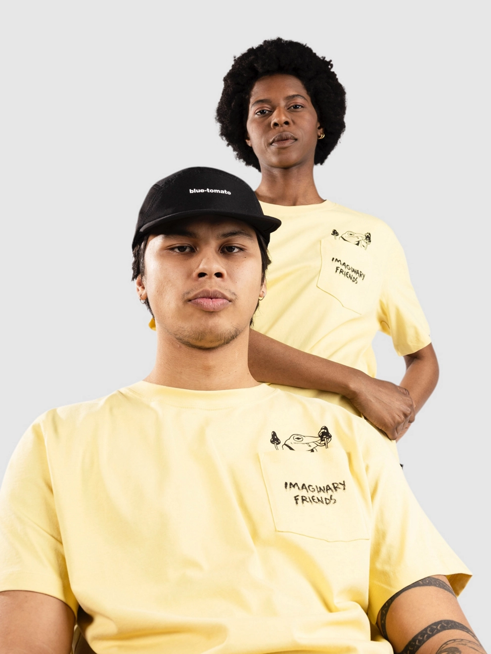 The Dudes Imaginary Friends Classic T-Shirt custard