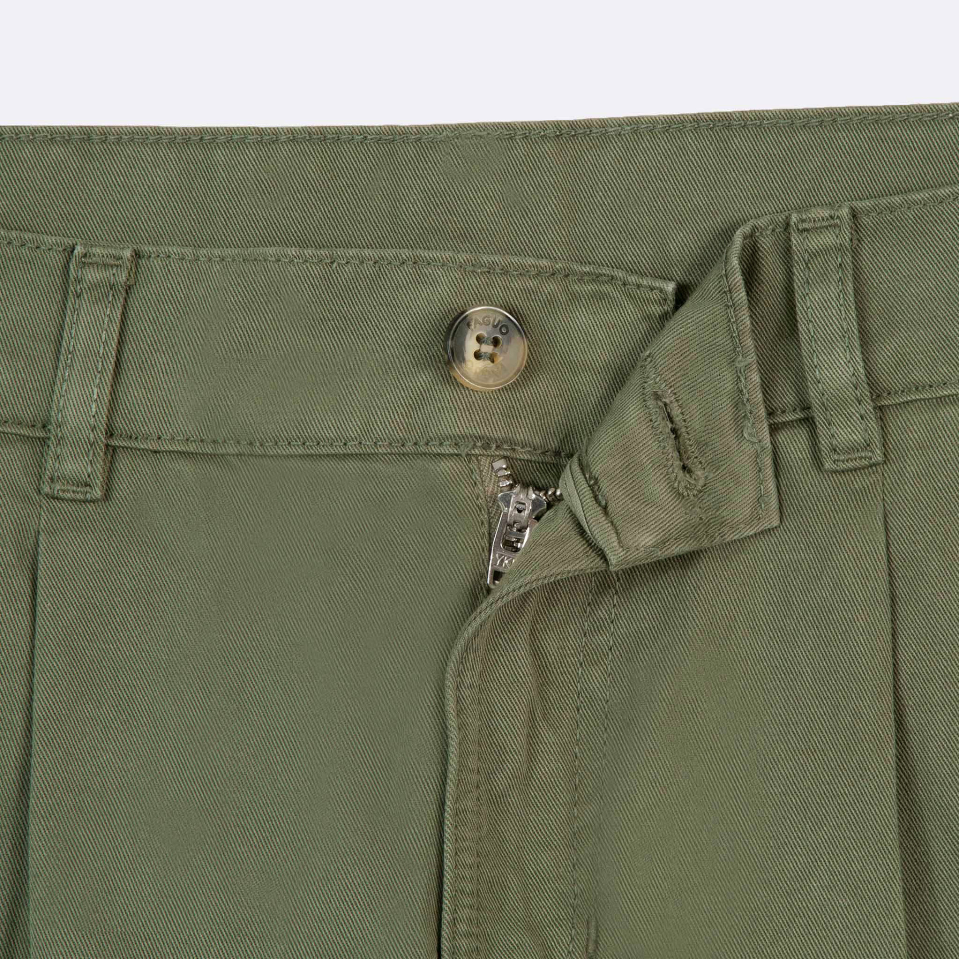 Pantalon kaki coupe décontractée coton - modèle rumilly