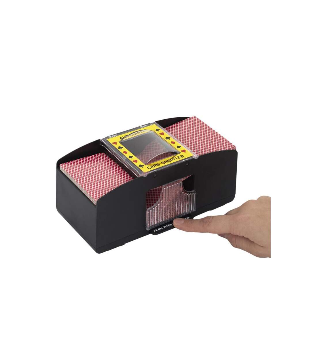 Paris Prix - Mélangeur De Cartes jeux 20cm Noir