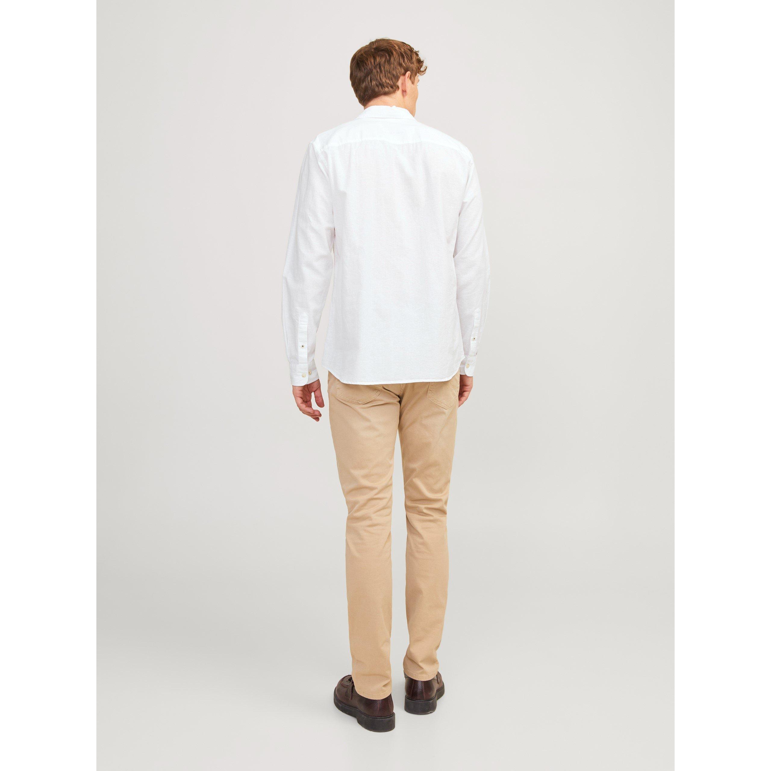 Jack and Jones JW Long Sleeve Linen Shirt
