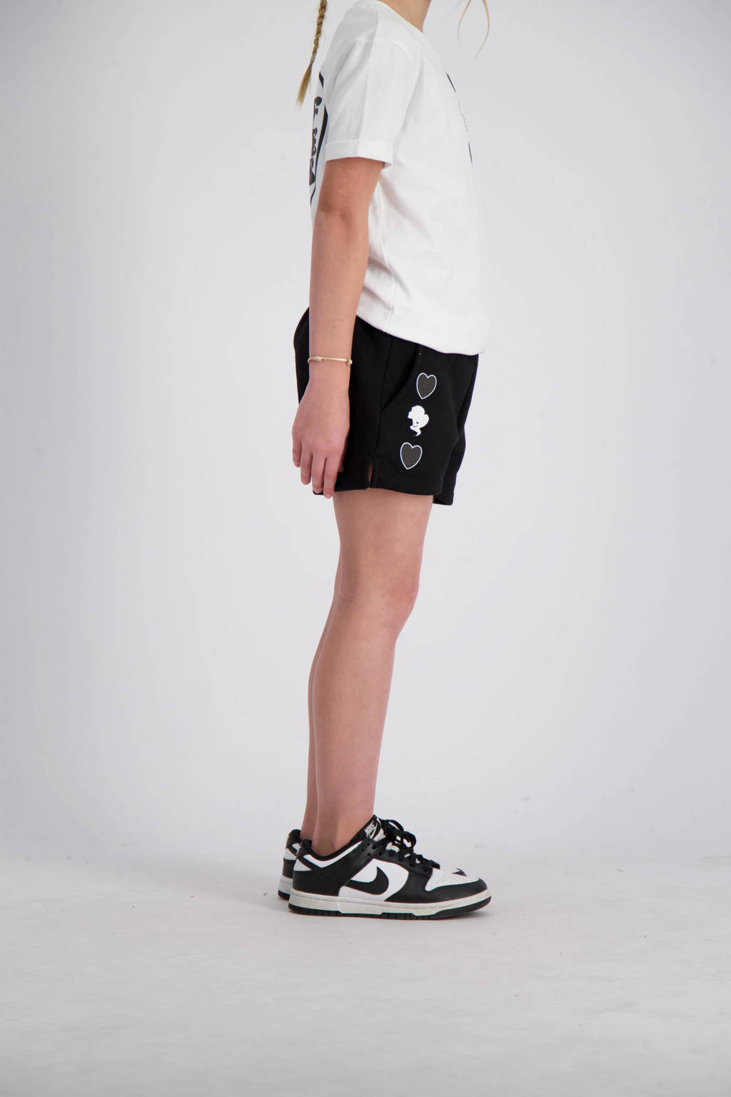 Reinders T-shirt met hartjes wit