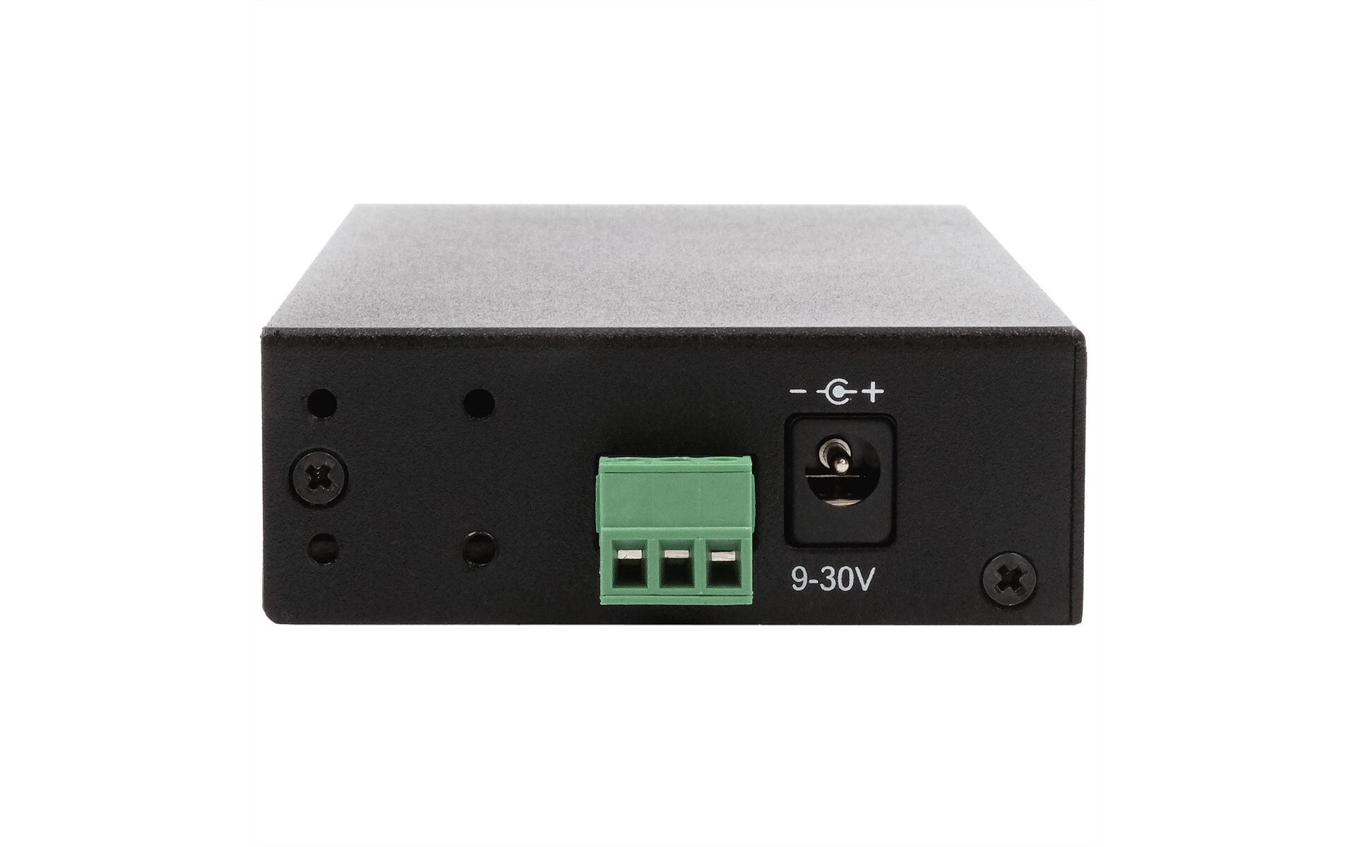 USB-Hub Industrial USB 3.2 Gen 2 x 1 Hub 7-Port<br>7-Port USB HUB für Tisch, Wand- und DIN-Rail Montage