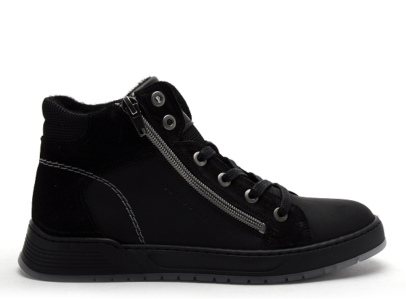 Bullboxer boots bottine enfant aof 506e6l noir