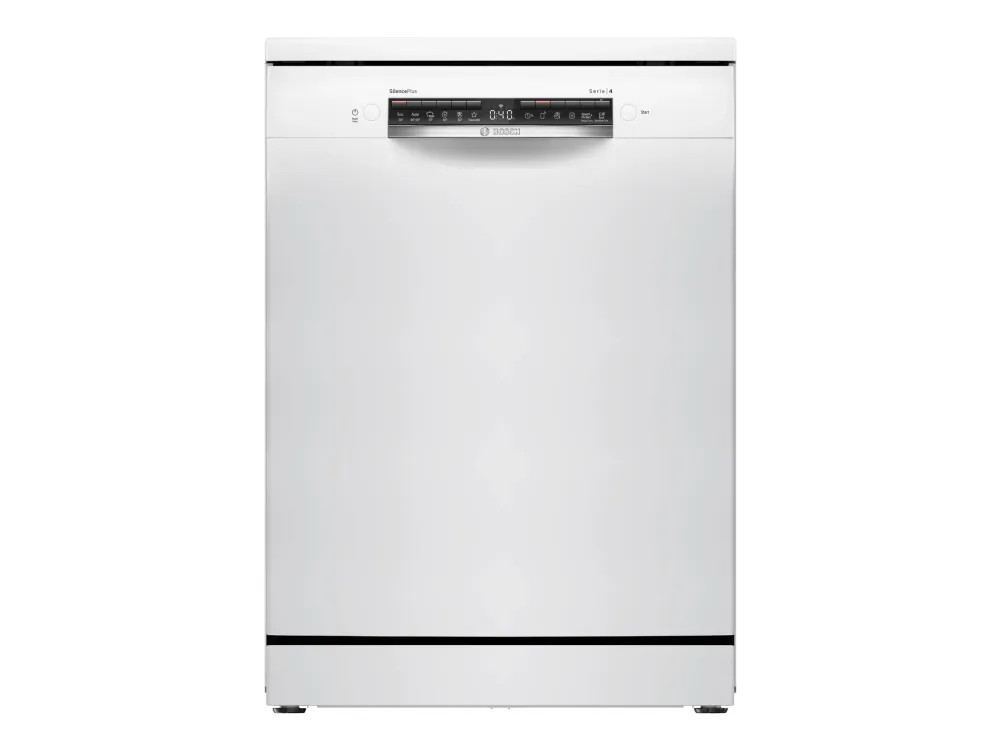 Bosch Serie | 4 SMS4EVW08E - Opvaskemaskine - Wi-Fi - bredde: 60 cm - dybde: 60 cm - højde: 84.5 cm - hvid