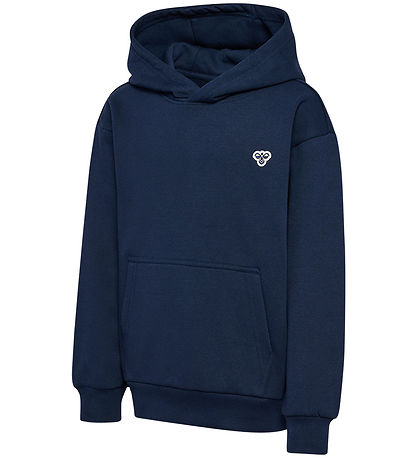 Hummel H?ttetr?je - hmlJr - Loose Hoodie - Dress Blue