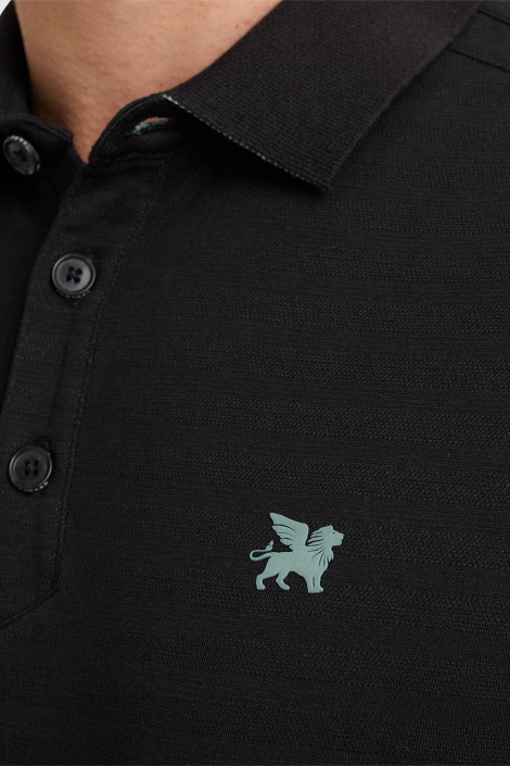Vanguard zwarte heren polo