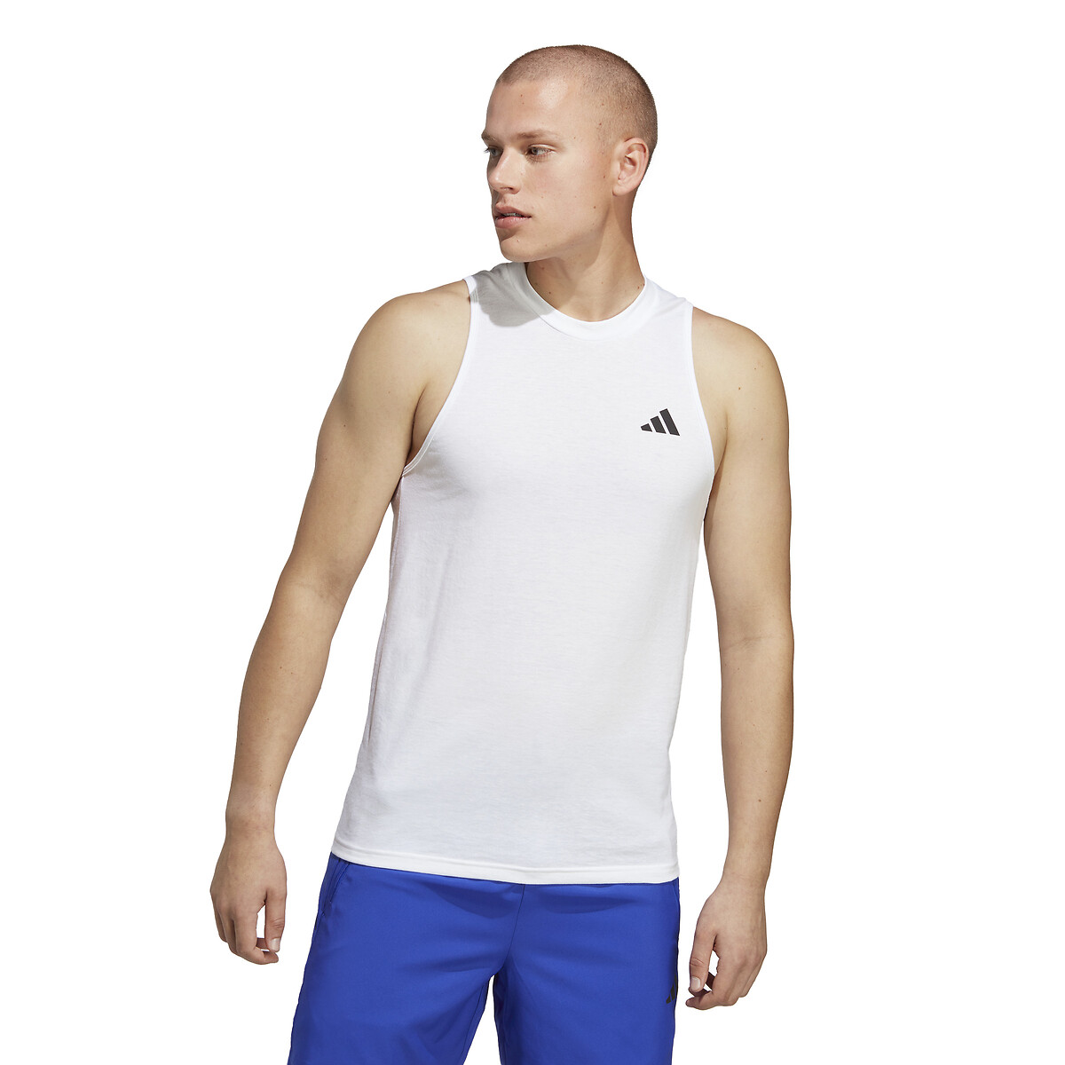 Regata de treino adidas Performance com logo pequeno