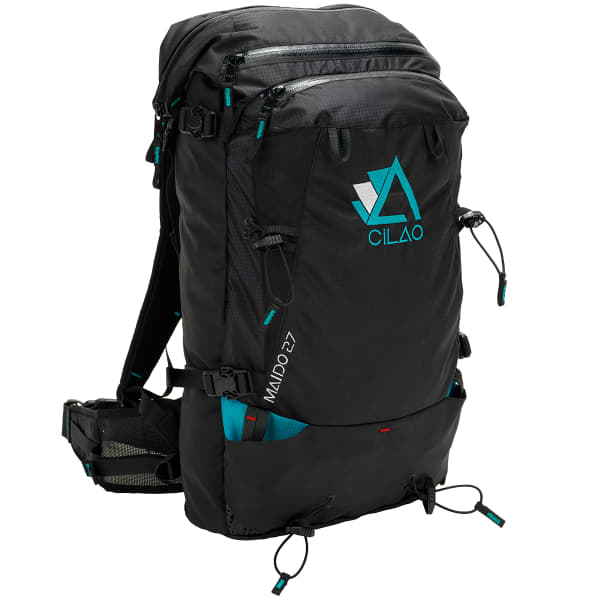 Sac à dos ski rando CILAO MAIDO 27 TURQUOISE/BLACK/BLUE