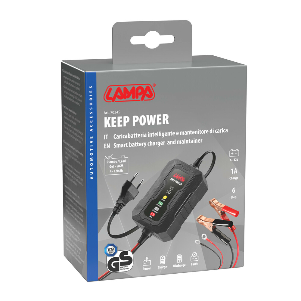 Lampa Slimme accu- en druppellader