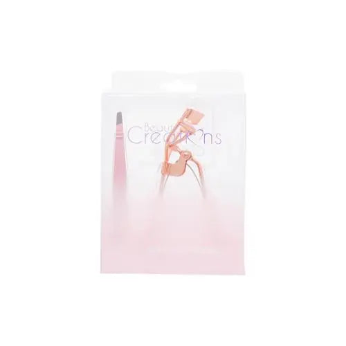 Eyelash Curler & Tweezer Set Light Pink