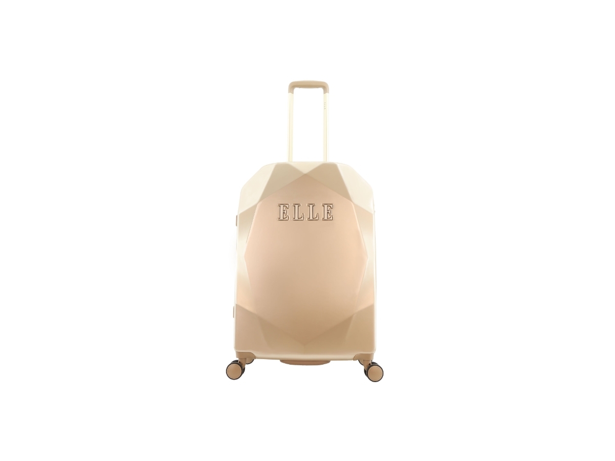 ELLE Diamond 76.5 cm reiskoffer - Taupe