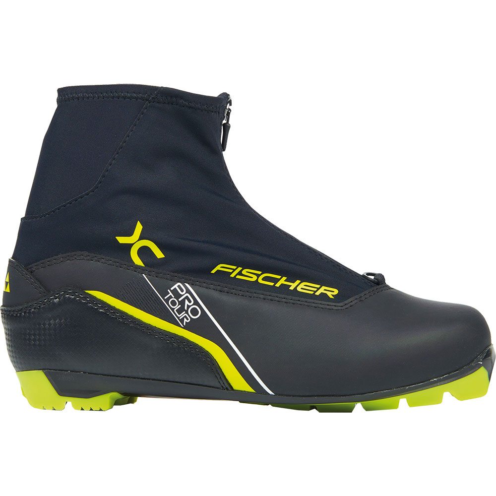 Fischer Pro Tour Classic Comfort Langlaufschuhe Herren schwarz gelb
