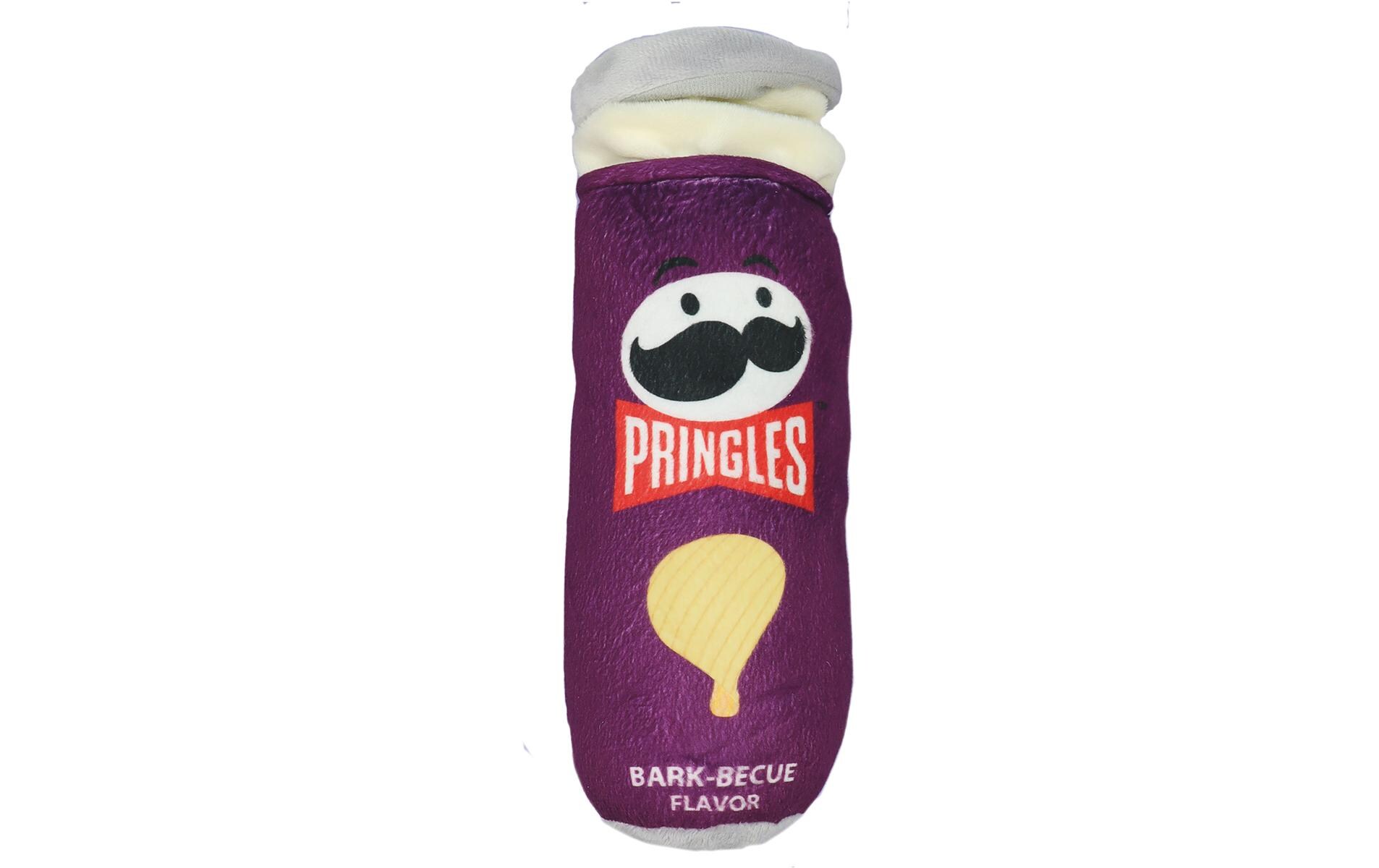 Hunde-Spielzeug Plüschtier Pringles 7 x 26 cm, LilaPlüschtier