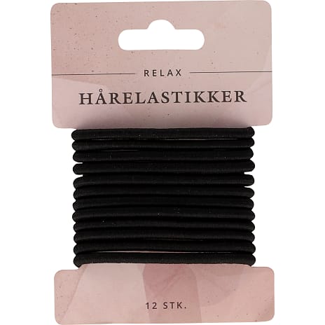 Hårelastikker sort