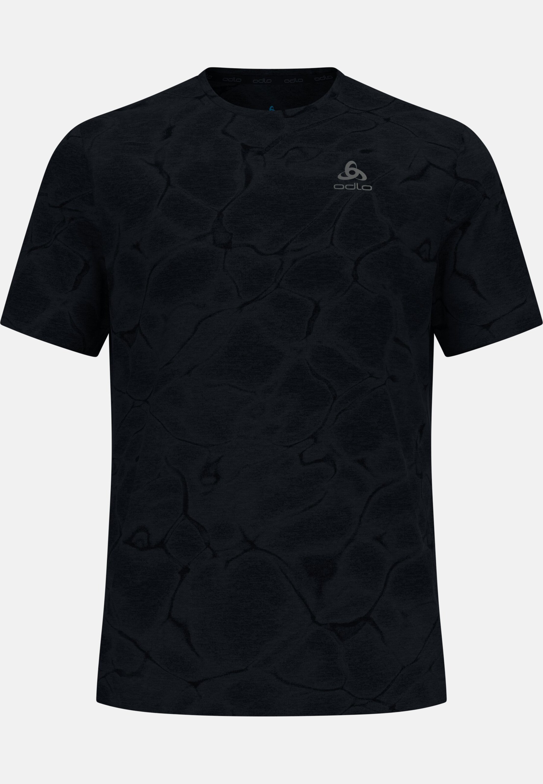 Zeroweight Engineered Chill-Tec Laufshirt in black melange